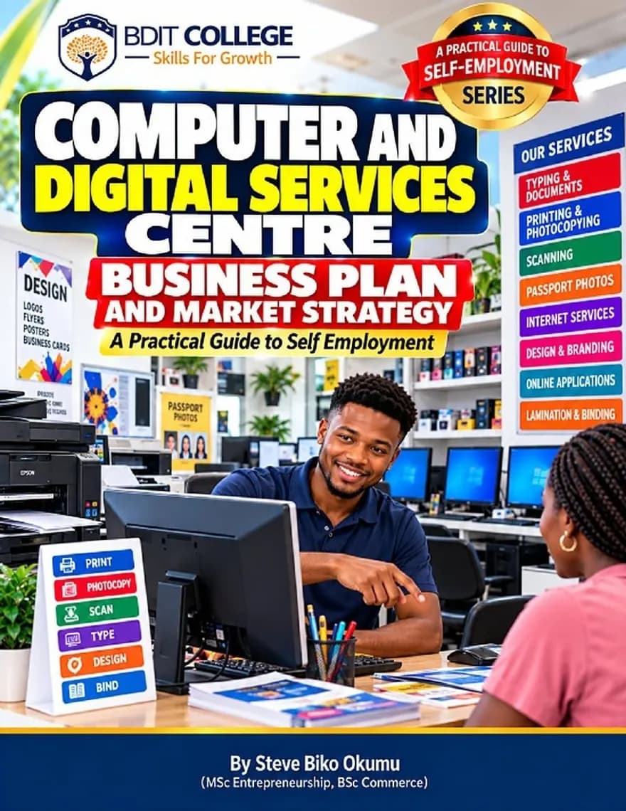 Computer and Digital Services Centre Business Plan and Market Strategy book cover