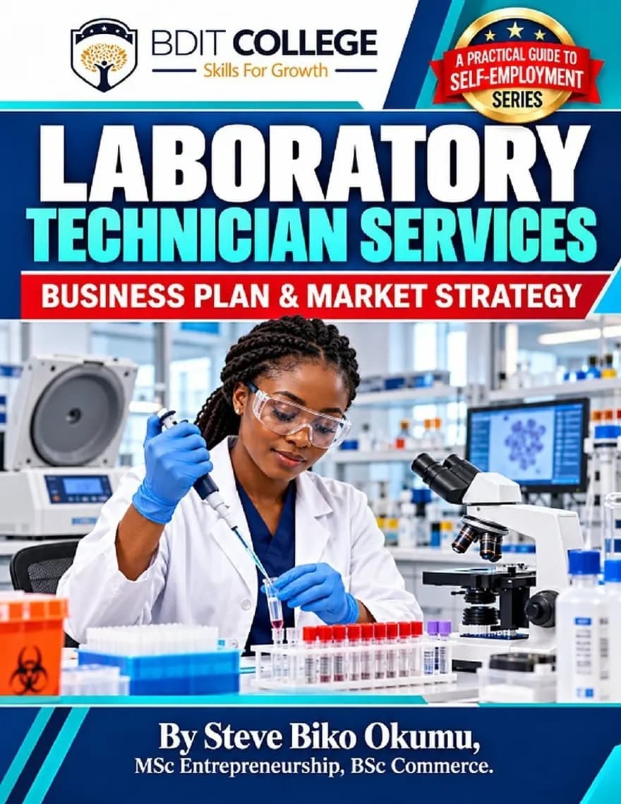 Laboratory Technician Services Business Plan and Market Strategy book cover