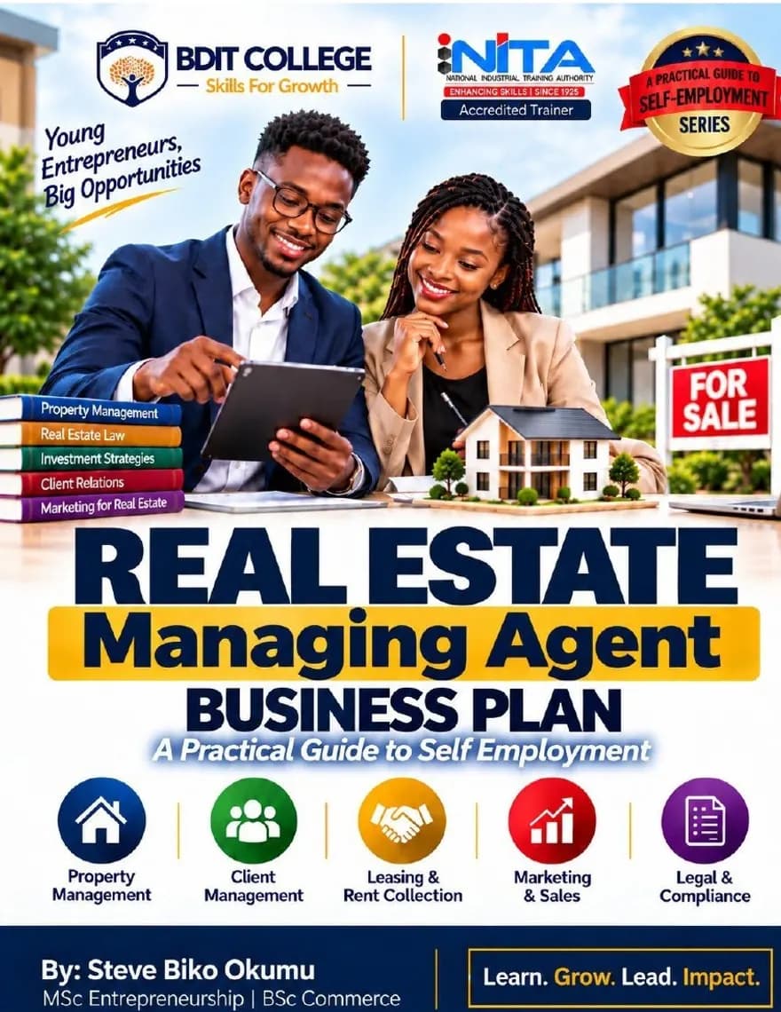 Real Estate and Managing Agent Services Business Plan and Market Strategy book cover