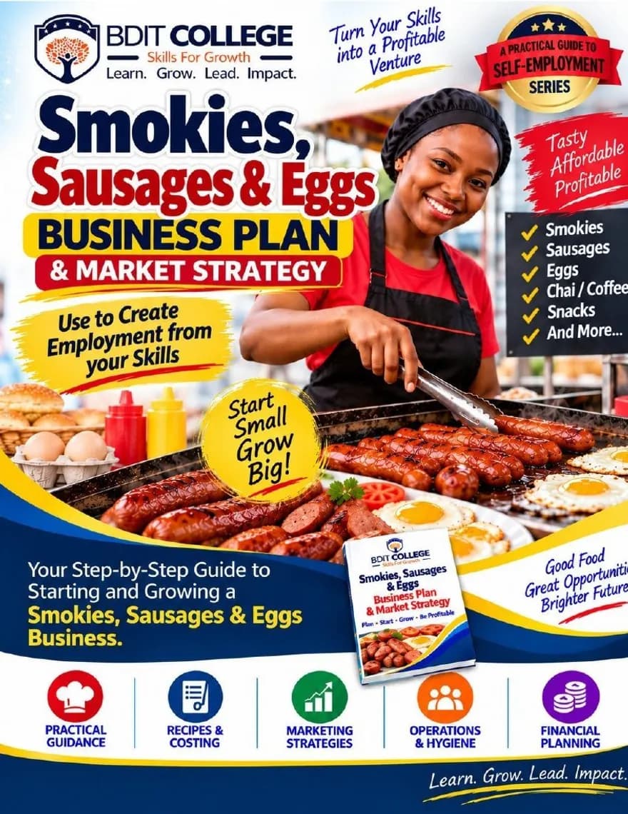 Smokies Sausages and Eggs Sales Business Plan and Market Strategy book cover